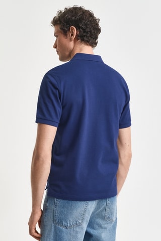 Polo regular - Azul-marinho