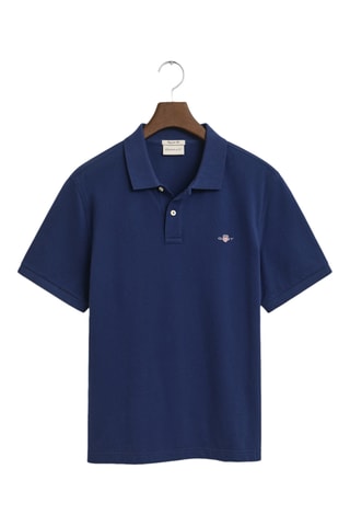 Polo regular - Azul-marinho