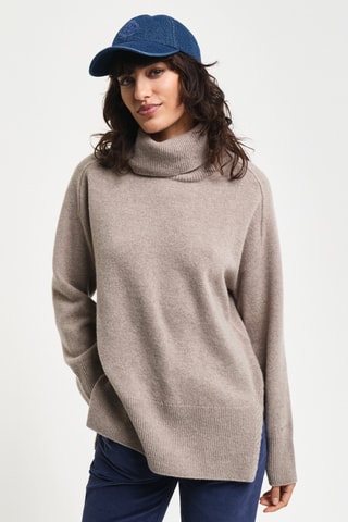 Camisola regular - Bege