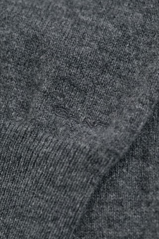 Camisola regular em lã - Cinzento