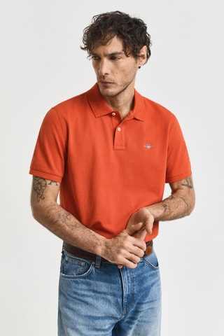 Polo regular - Laranja