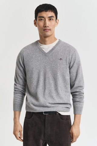 Camisola regular - Cinzento