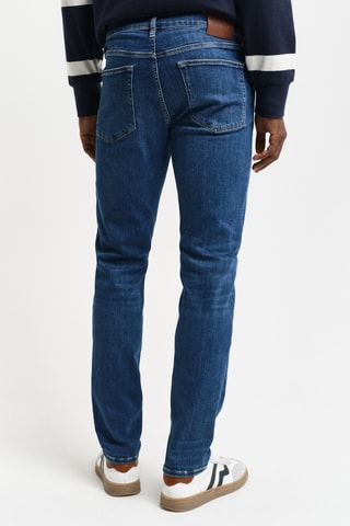 Calças de ganga slim - Azul