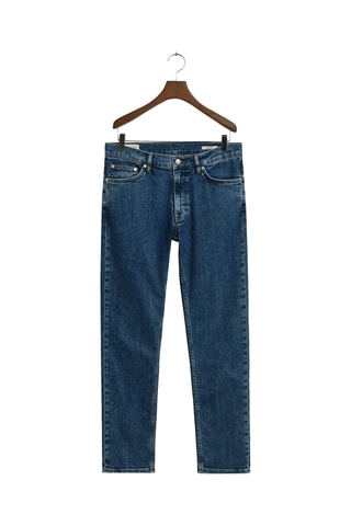 Calças de ganga slim - Azul