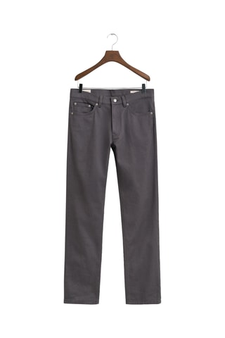 Calças de ganga regular - Antracite