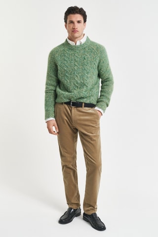 Calças chino slim - Toupeira