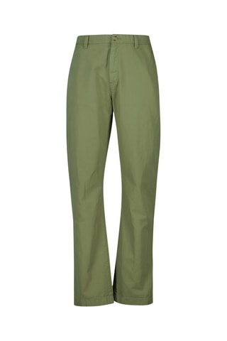 Calças chino regular - Verde-azeitona