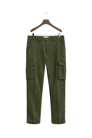 Calças cargo - Verde e caqui