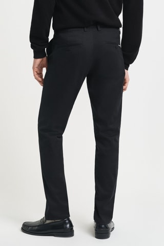 Calças chino slim - Preto