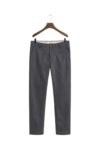Calças chino slim - Antracite
