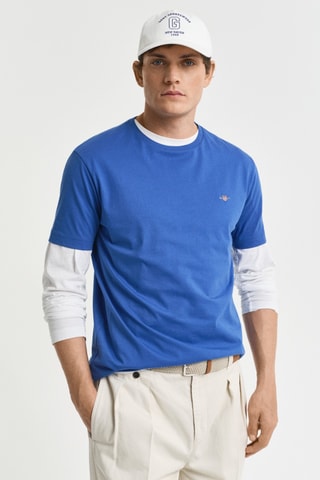 T-shirt regular - Azul