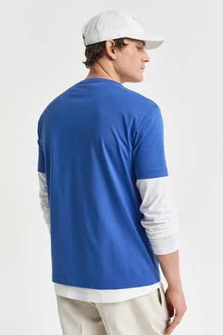 T-shirt regular - Azul