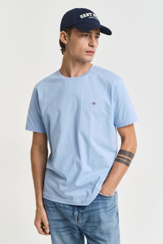 T-shirt regular - Azul-claro