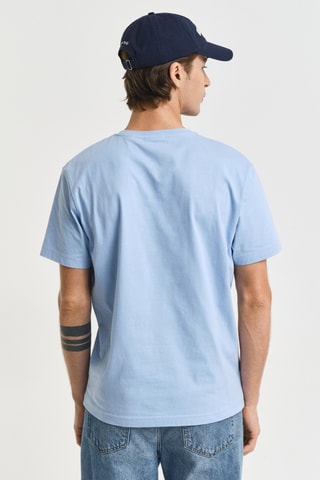 T-shirt regular - Azul-claro