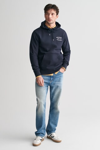 Sweat regular - Azul-marinho