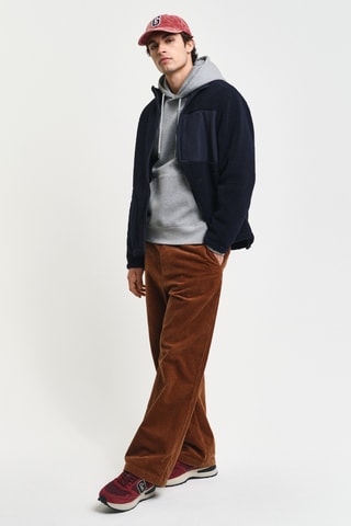 Casaco reversível regular - Azul-marinho