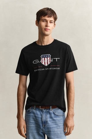 T-shirt regular - Preto