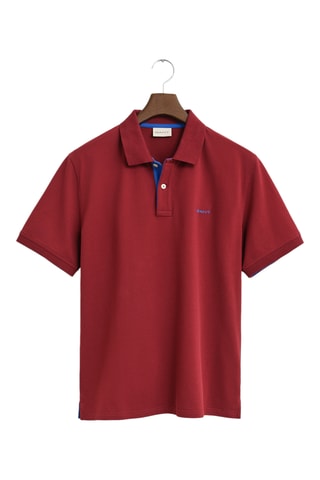 Polo regular - Vermelho