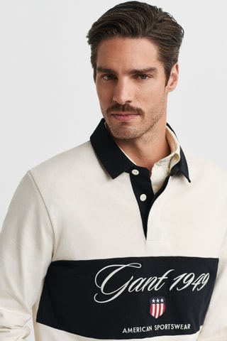 Polo regular - Creme