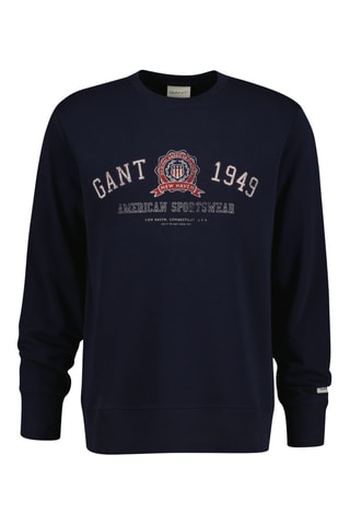 Sweat regular - Azul-marinho