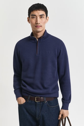 Sweat regular - Azul-marinho