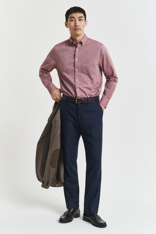 Camisa regular - Bordô