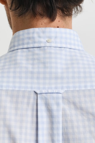 Camisa regular - Azul-claro