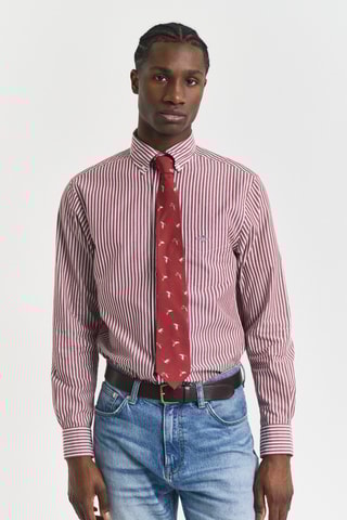 Camisa regular - Bordô