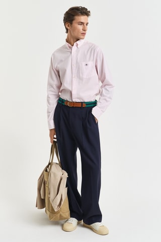 Camisa regular - Rosa