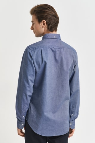 Camisa slim - Azul
