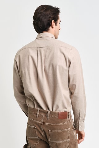 Camisa regular - Bege