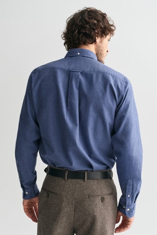 Camisa regular - Azul