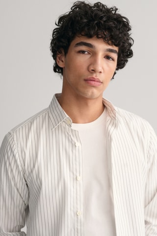 Camisa slim - Branco