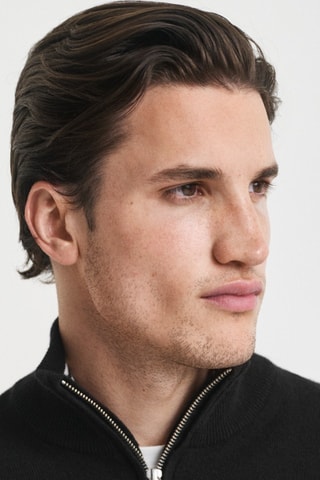 Camisola regular - Preto