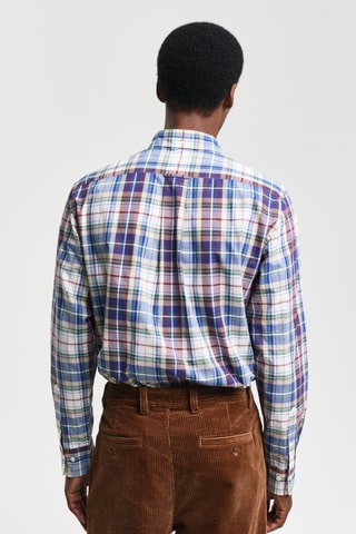 Camisa regular - Vermelho