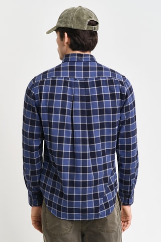 Camisa regular - Azul