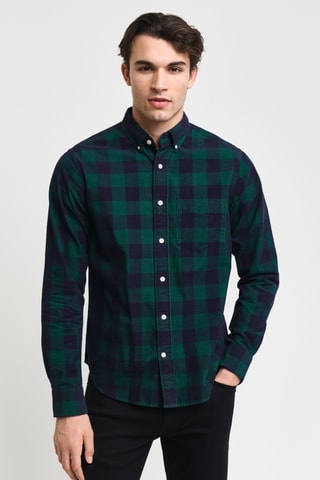 Camisa regular - Verde