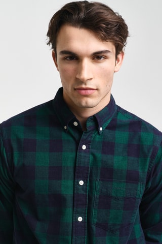 Camisa regular - Verde