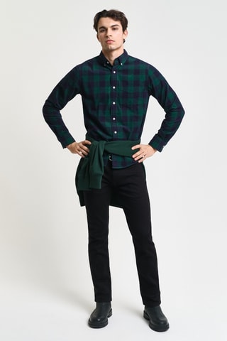Camisa regular - Verde