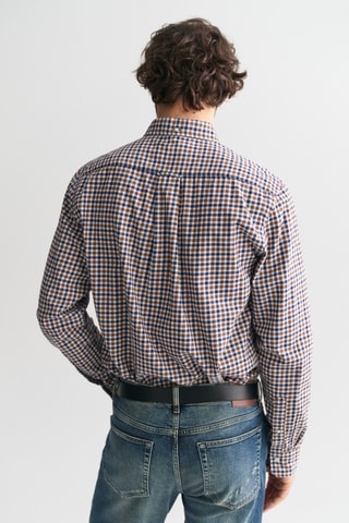 Camisa regular - Castanho