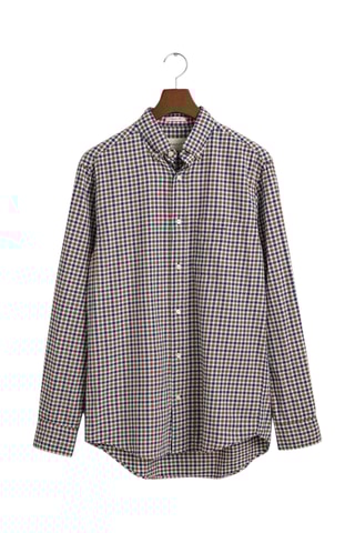 Camisa regular - Castanho