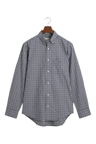Camisa regular - Azul