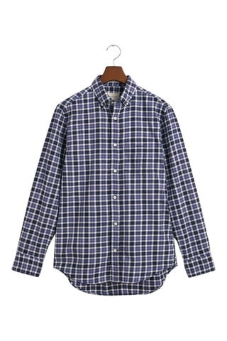 Camisa regular - Azul