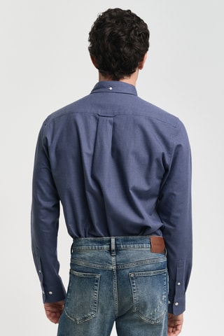 Camisa regular - Azul