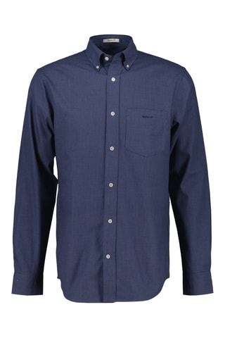Camisa regular - Azul