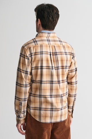 Camisa regular - Bege