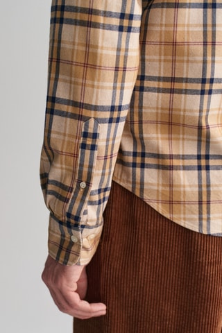 Camisa regular - Bege