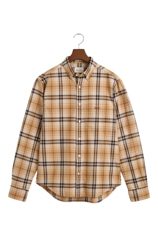 Camisa regular - Bege