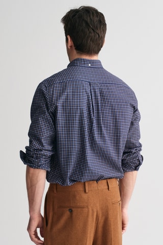 Camisa regular - Azul