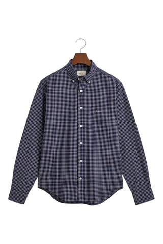 Camisa regular - Azul